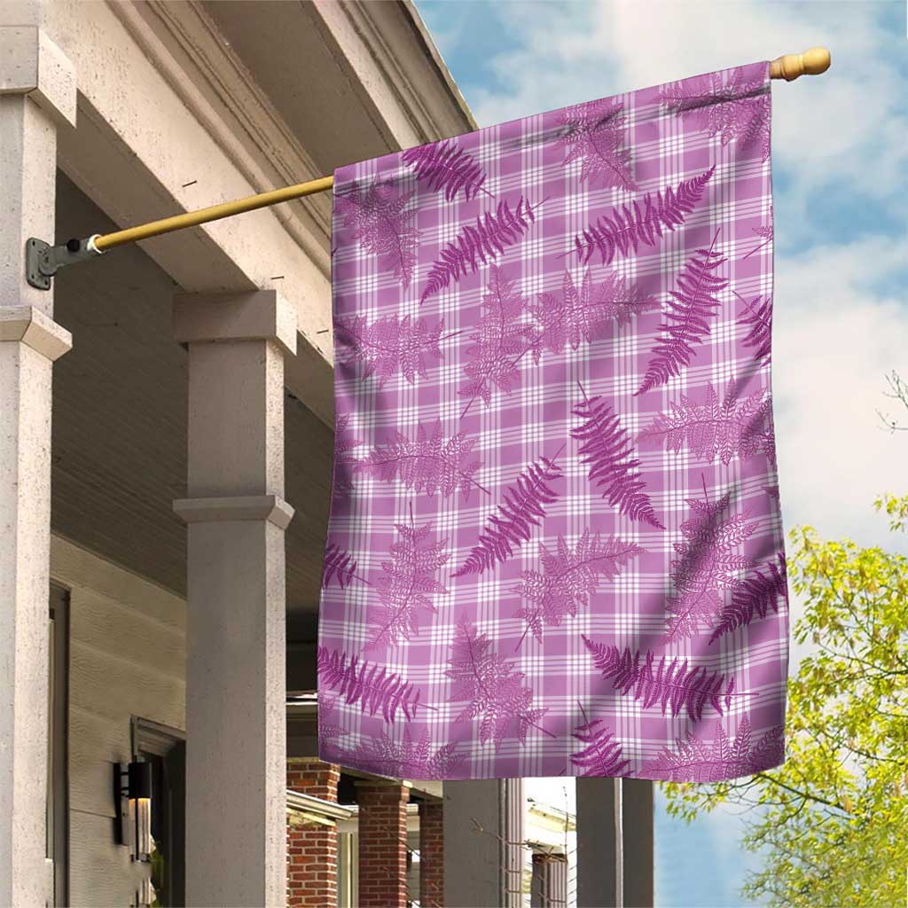 Pink Palaka Hawaii Palapalai Garden Flag Hawaiian Fern LT14 House Flag Pink - Polynesian Pride