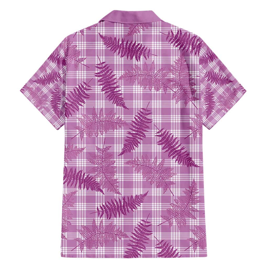 Pink Palaka Hawaii Palapalai Hawaiian Shirt Hawaiian Fern - Polynesian Pride