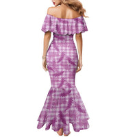Pink Palaka Hawaii Palapalai Mermaid Dress Hawaiian Fern - Polynesian Pride