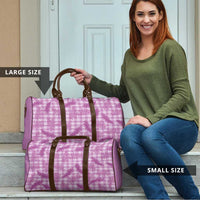 Pink Palaka Hawaii Palapalai Travel Bag Hawaiian Fern - Polynesian Pride