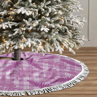 Pink Palaka Hawaii Palapalai Tree Skirt Hawaiian Fern - Polynesian Pride