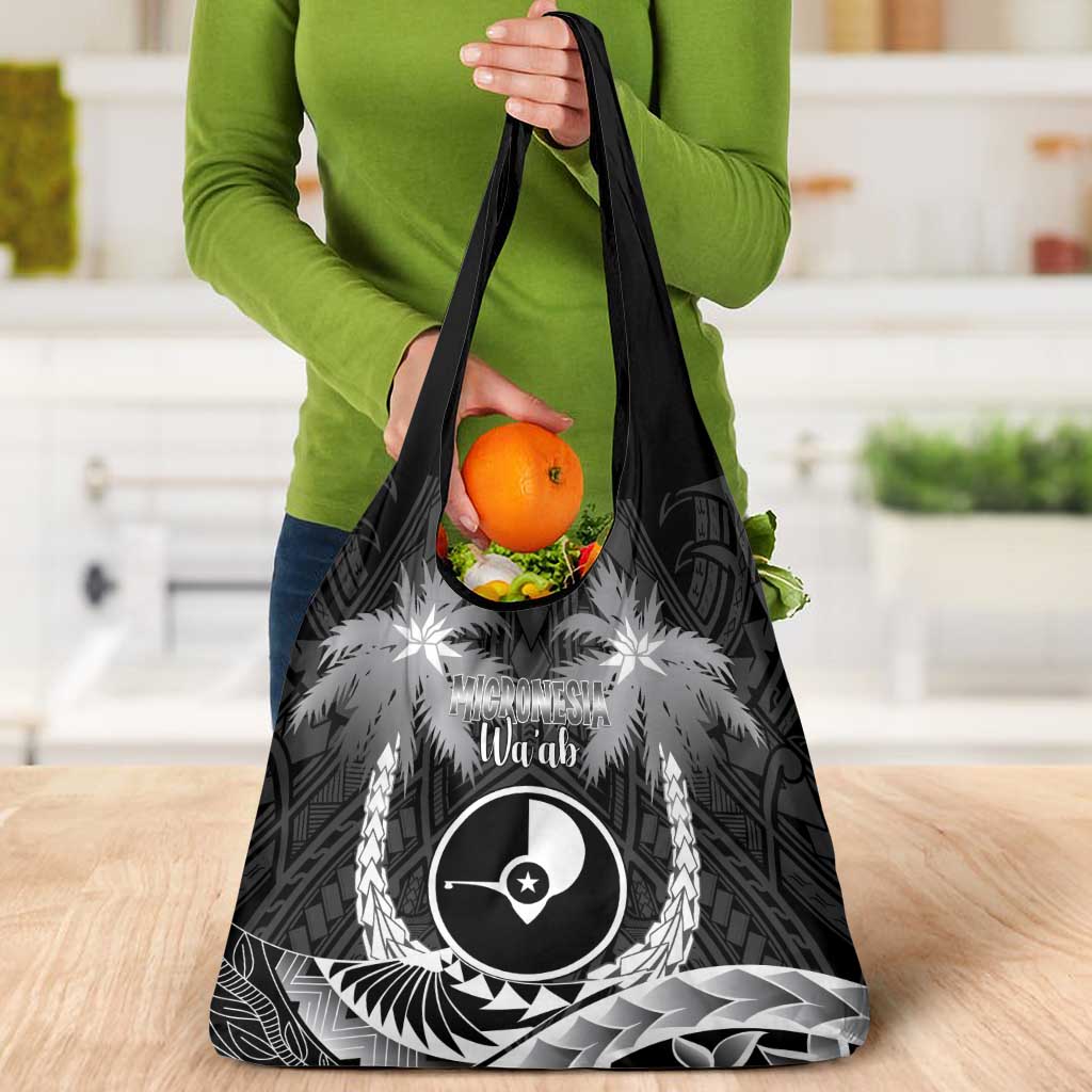 FSM Yap Day Grocery Bag 2025 Wa'ab Micronesia Black Color