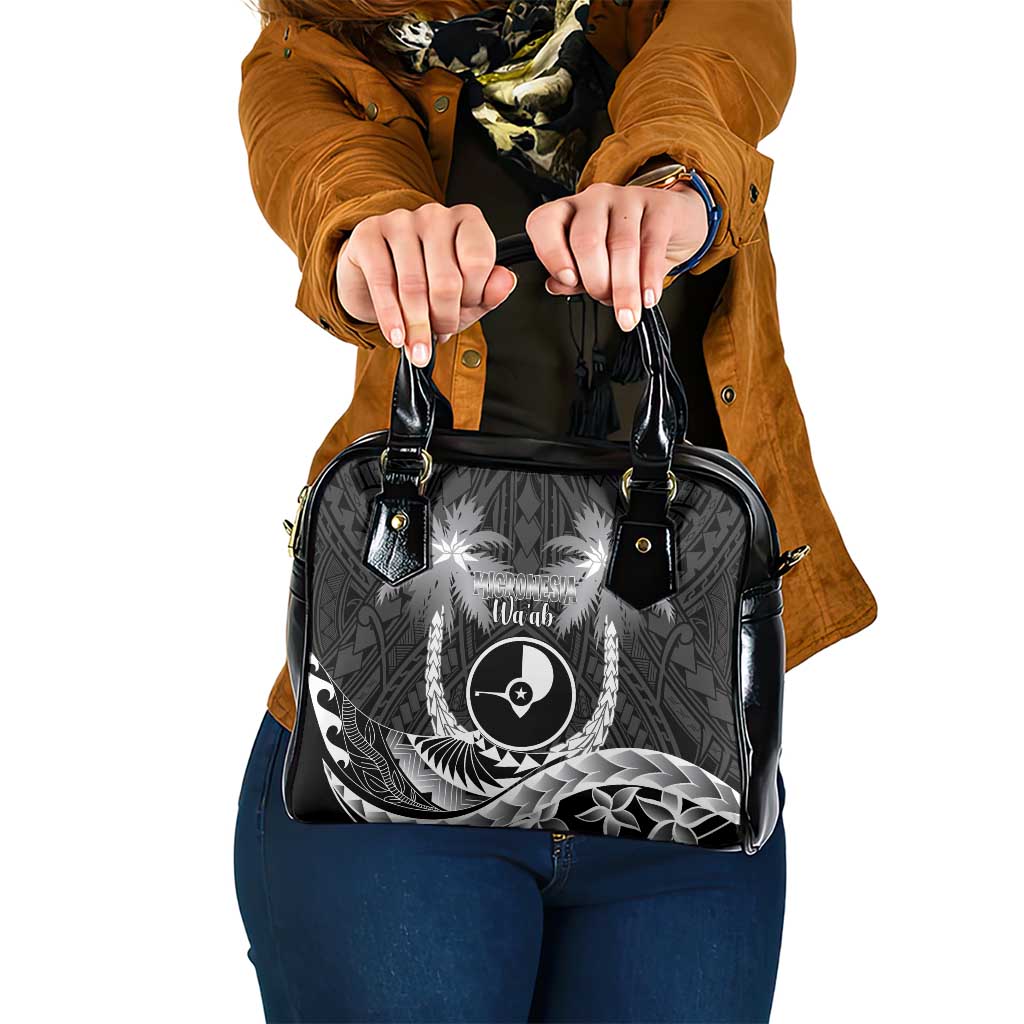 FSM Yap Day Shoulder Handbag 2025 Wa'ab Micronesia Black Color LT14 One Size Black - Polynesian Pride