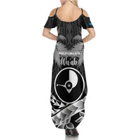 FSM Yap Day Summer Maxi Dress 2025 Wa'ab Micronesia Black Color