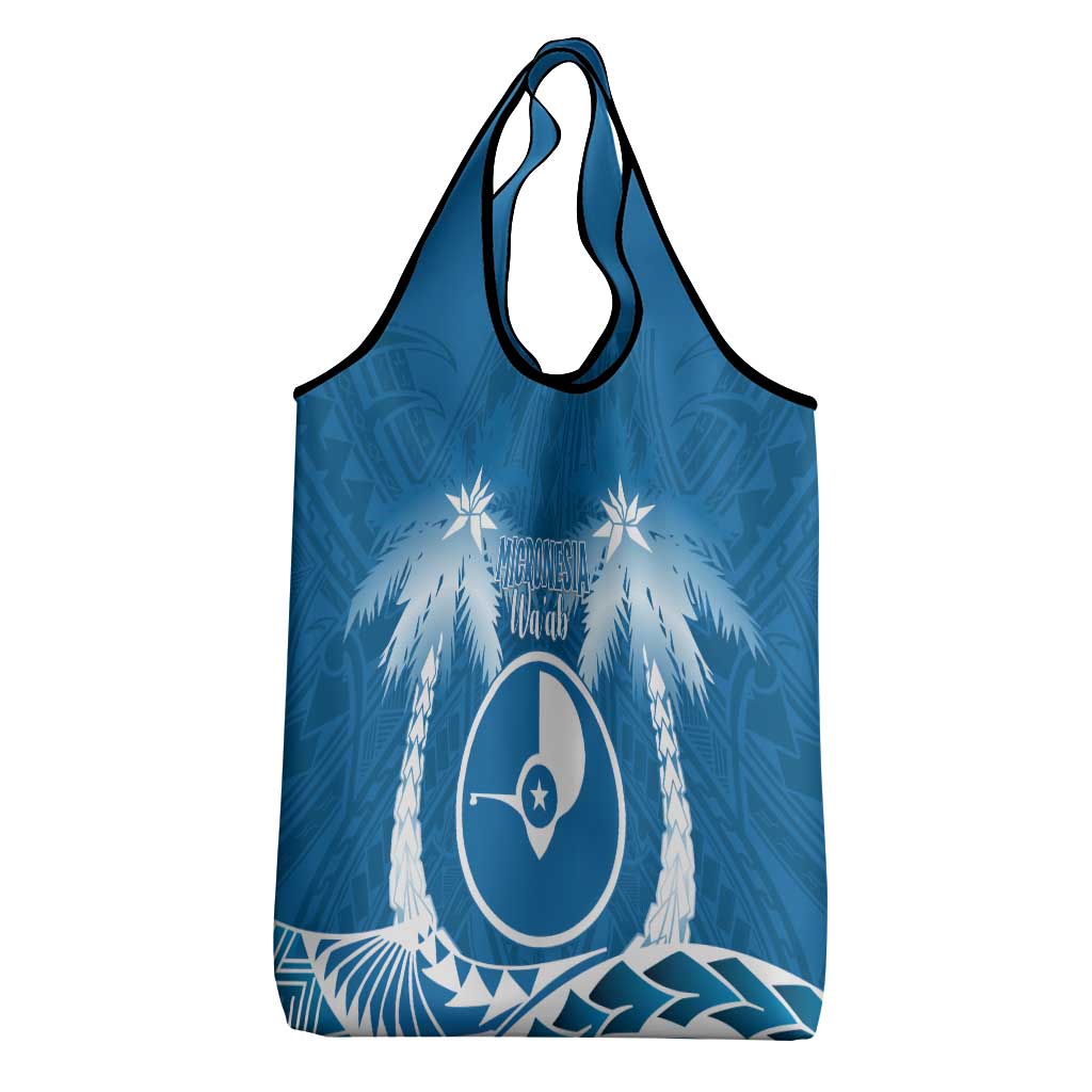 FSM Yap Day Grocery Bag 2025 Wa'ab Micronesia Flag Color