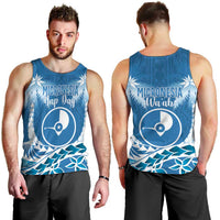 FSM Yap Day Men Tank Top 2025 Wa'ab Micronesia Flag Color