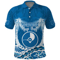FSM Yap Day Polo Shirt 2025 Wa'ab Micronesia Flag Color