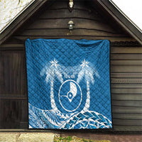 FSM Yap Day Quilt 2025 Wa'ab Micronesia Flag Color