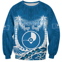 FSM Yap Day Sweatshirt 2025 Wa'ab Micronesia Flag Color