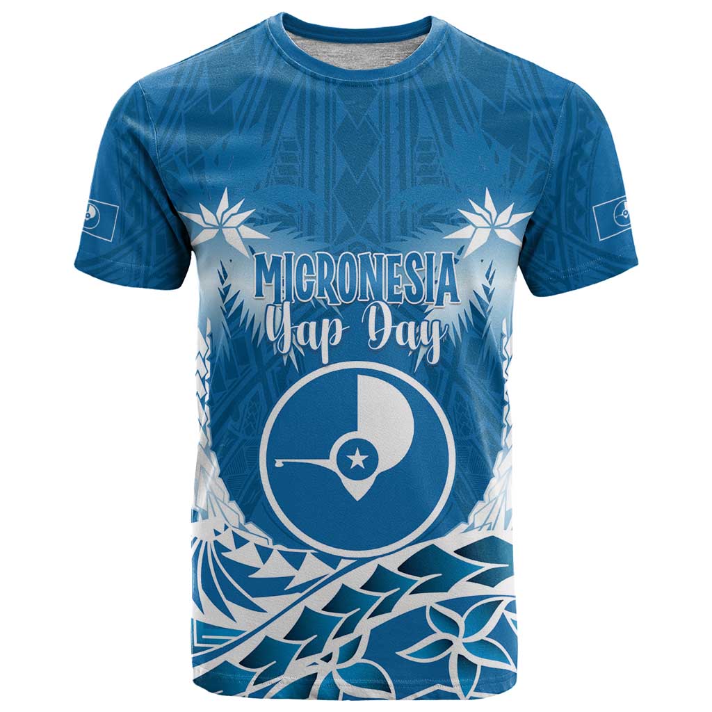 FSM Yap Day T Shirt 2025 Wa'ab Micronesia Flag Color