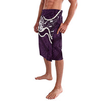 Aloha Hawaii Kalo Pikake Lei Lavalava Chest Tattoo Purple Hawaiian Pattern LT14 - Polynesian Pride