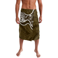 Aloha Hawaii Kalo Pikake Lei Lavalava Chest Tattoo Gold Hawaiian Pattern LT14 Gold - Polynesian Pride