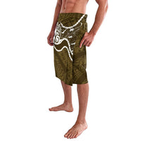 Aloha Hawaii Kalo Pikake Lei Lavalava Chest Tattoo Gold Hawaiian Pattern LT14 - Polynesian Pride