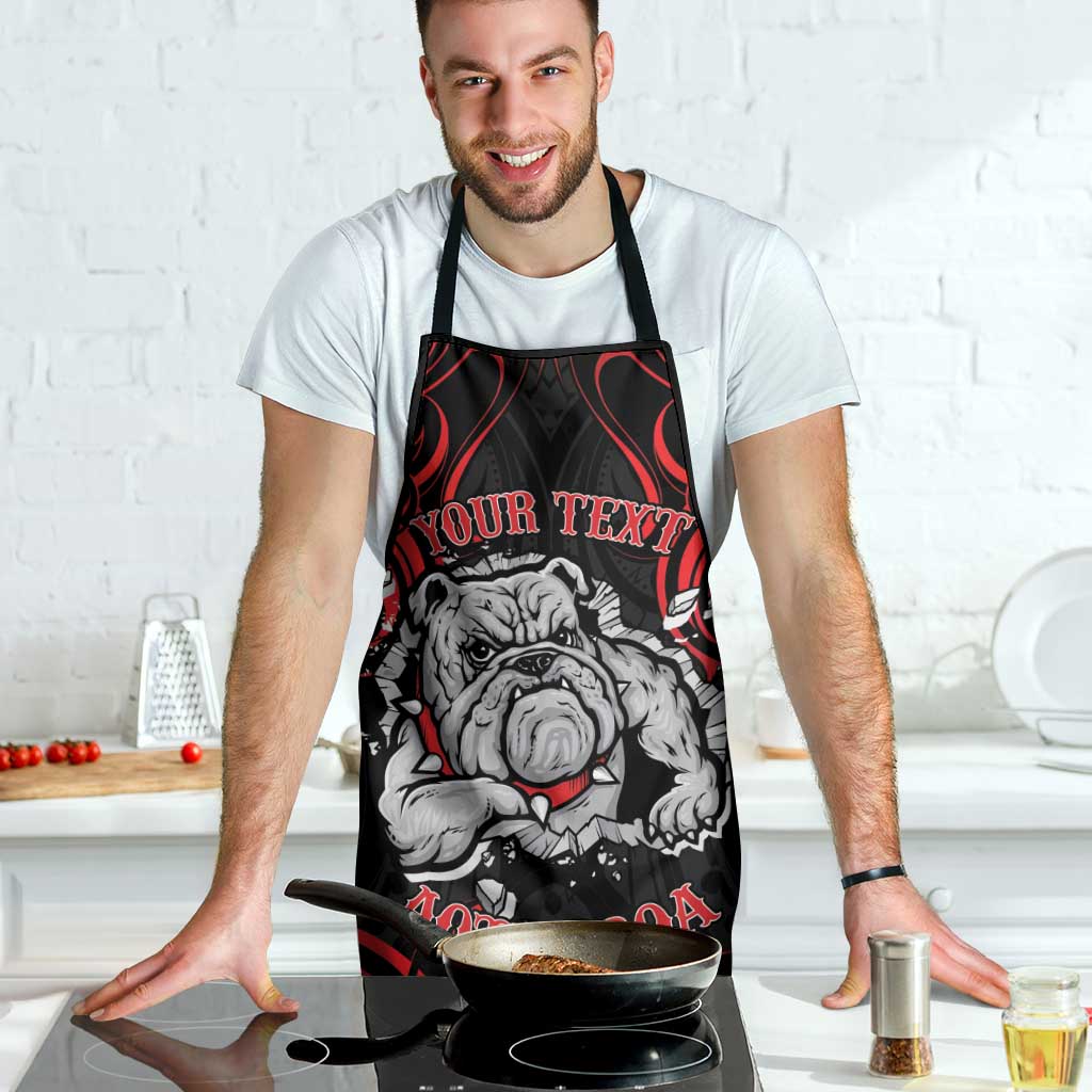 Personalised Aotearoa Bulldog Apron NZ Maori Tattoo - Polynesian Pride