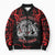 Aotearoa Bulldog Bomber Puffer Jacket NZ Maori Tattoo - Polynesian Pride