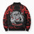Aotearoa Bulldog Bomber Puffer Jacket NZ Maori Tattoo - Polynesian Pride