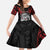 Personalised Aotearoa Bulldog Family Matching Mermaid Dress and Hawaiian Shirt NZ Maori Tattoo