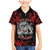 Personalised Aotearoa Bulldog Family Matching Mermaid Dress and Hawaiian Shirt NZ Maori Tattoo