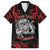 Personalised Aotearoa Bulldog Family Matching Short Sleeve Bodycon Dress and Hawaiian Shirt NZ Maori Tattoo
