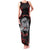 Personalised Aotearoa Bulldog Family Matching Tank Maxi Dress and Hawaiian Shirt NZ Maori Tattoo