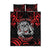 Personalised Aotearoa Bulldog Quilt Bed Set NZ Maori Tattoo