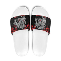 Personalised Aotearoa Bulldog Slide Sandals NZ Maori Tattoo - Polynesian Pride