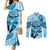 Hawaii Sea Turtle Snorkeling Is My Therapy Couples Matching Mermaid Dress and Long Sleeve Button Shirt