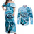 Hawaii Sea Turtle Snorkeling Is My Therapy Couples Matching Off Shoulder Maxi Dress and Long Sleeve Button Shirt
