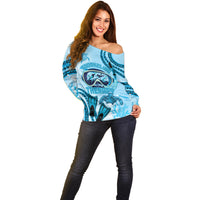 Hawaii Sea Turtle Snorkeling Is My Therapy Off Shoulder Sweater