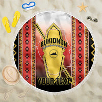Personalised Bukidnon Philippines Beach Blanket The Food Basket of Region X
