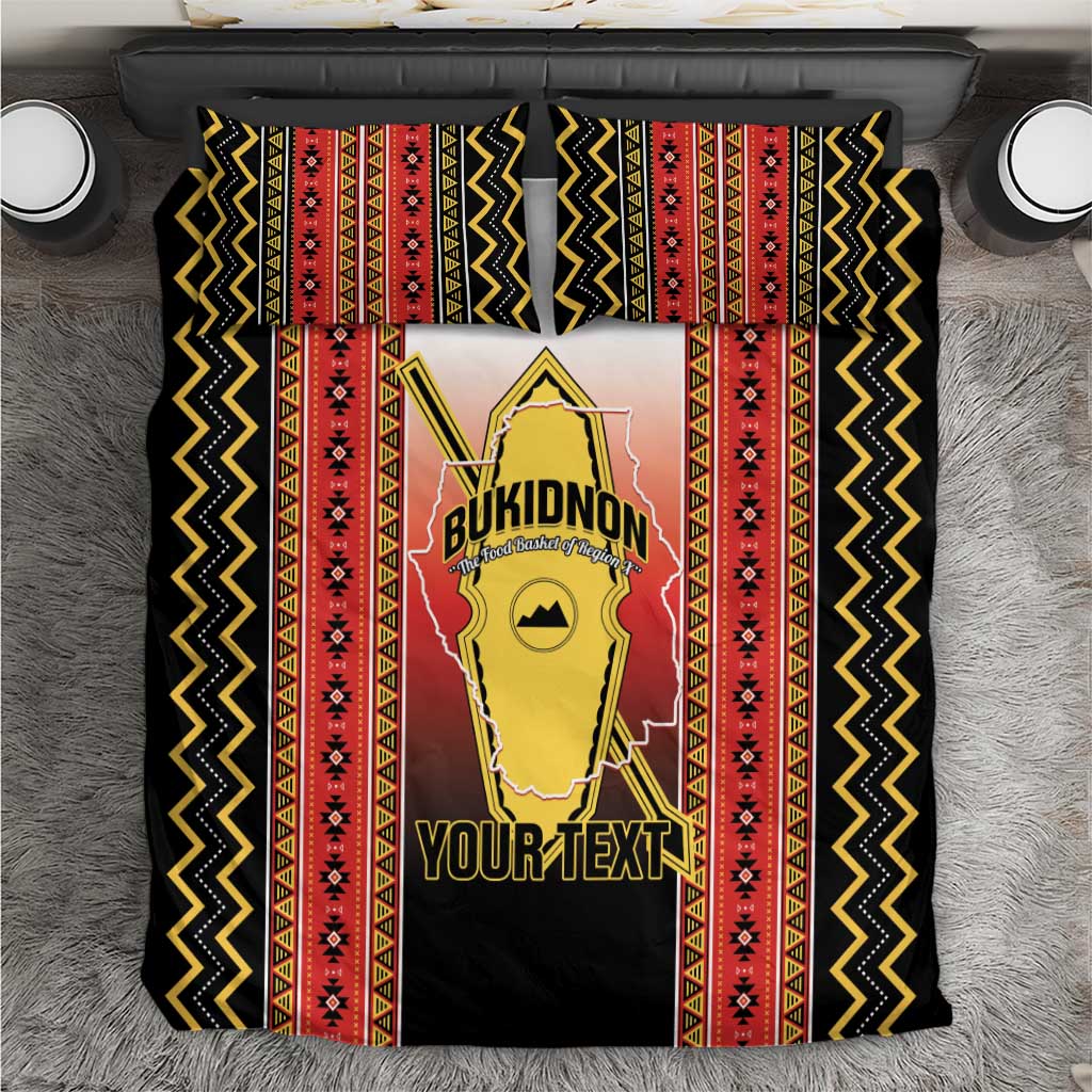 Personalised Bukidnon Philippines Bedding Set The Food Basket of Region X LT14 Red - Polynesian Pride