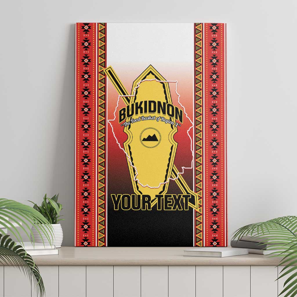 Personalised Bukidnon Philippines Canvas Wall Art The Food Basket of Region X LT14 - Polynesian Pride