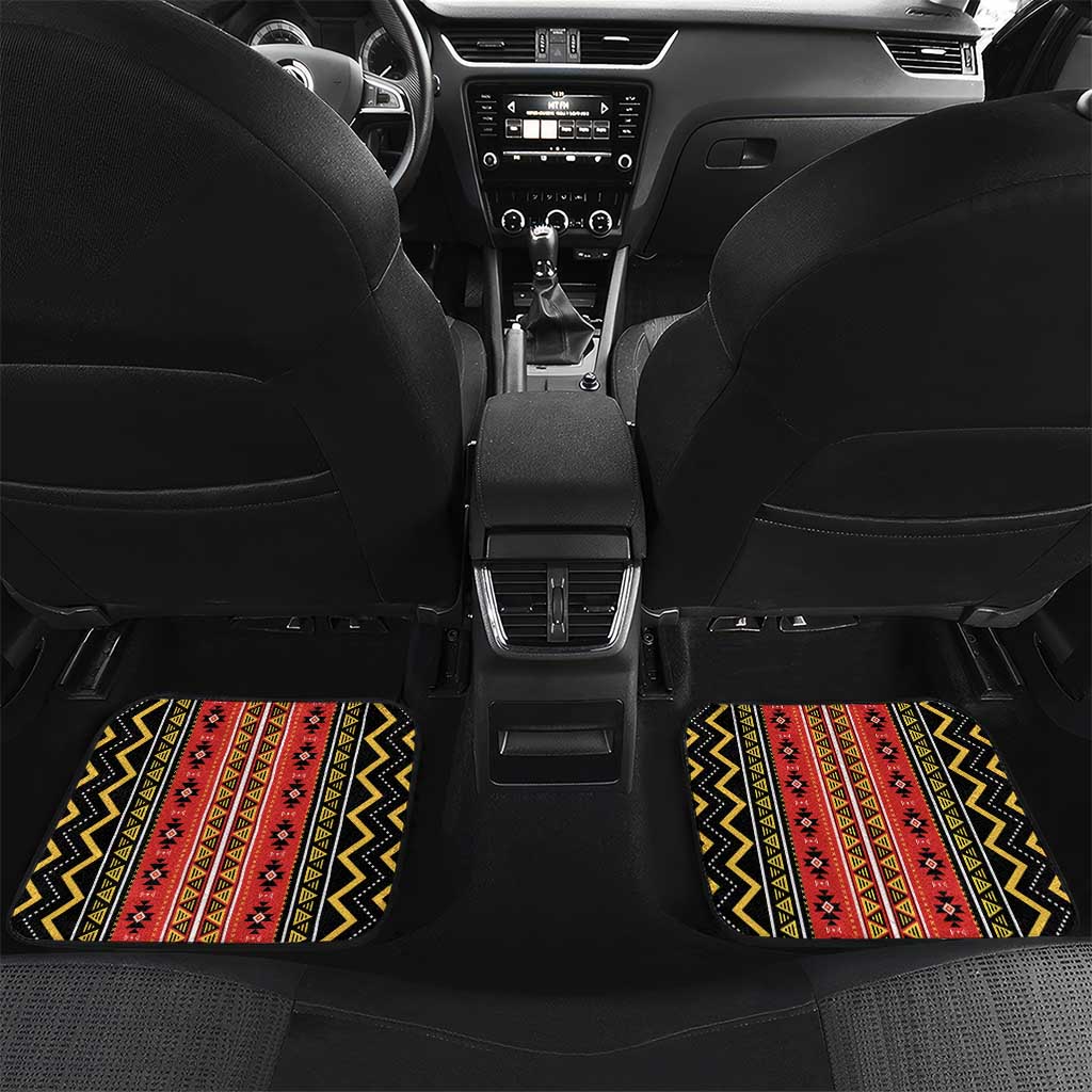Personalised Bukidnon Philippines Car Mats The Food Basket of Region X LT14 Set 2pcs - Back Red - Polynesian Pride