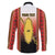 Personalised Bukidnon Philippines Family Matching Off The Shoulder Long Sleeve Dress and Hawaiian Shirt The Food Basket of Region X