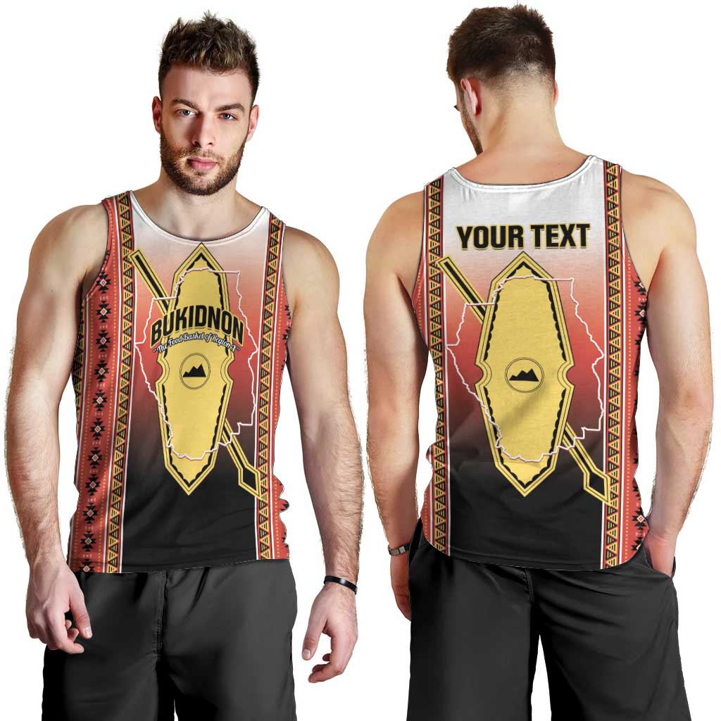 Personalised Bukidnon Philippines Men Tank Top The Food Basket of Region X