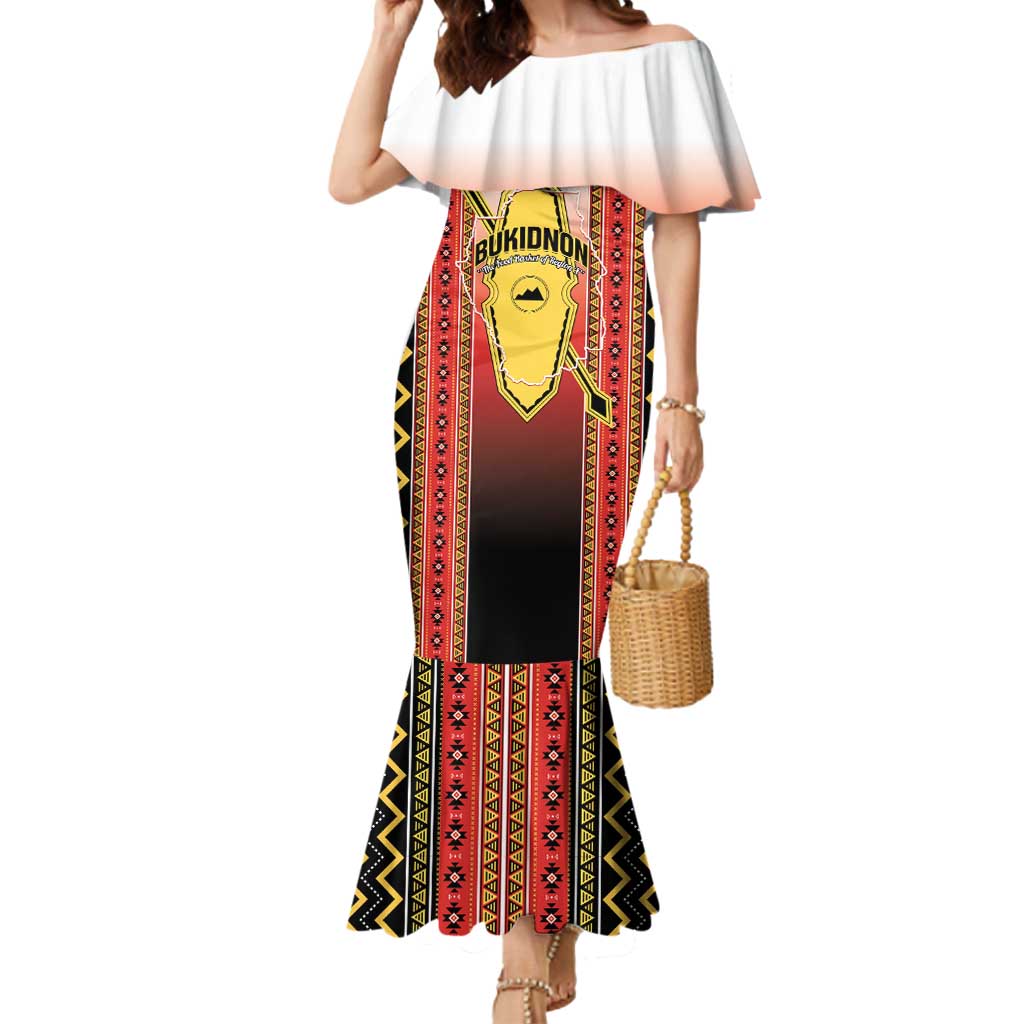 Personalised Bukidnon Philippines Mermaid Dress The Food Basket of Region X