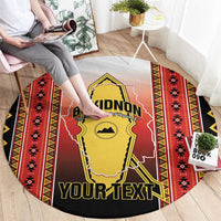 Personalised Bukidnon Philippines Round Carpet The Food Basket of Region X