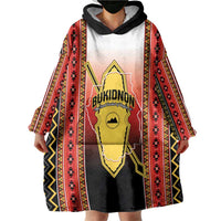 Personalised Bukidnon Philippines Wearable Blanket Hoodie The Food Basket of Region X