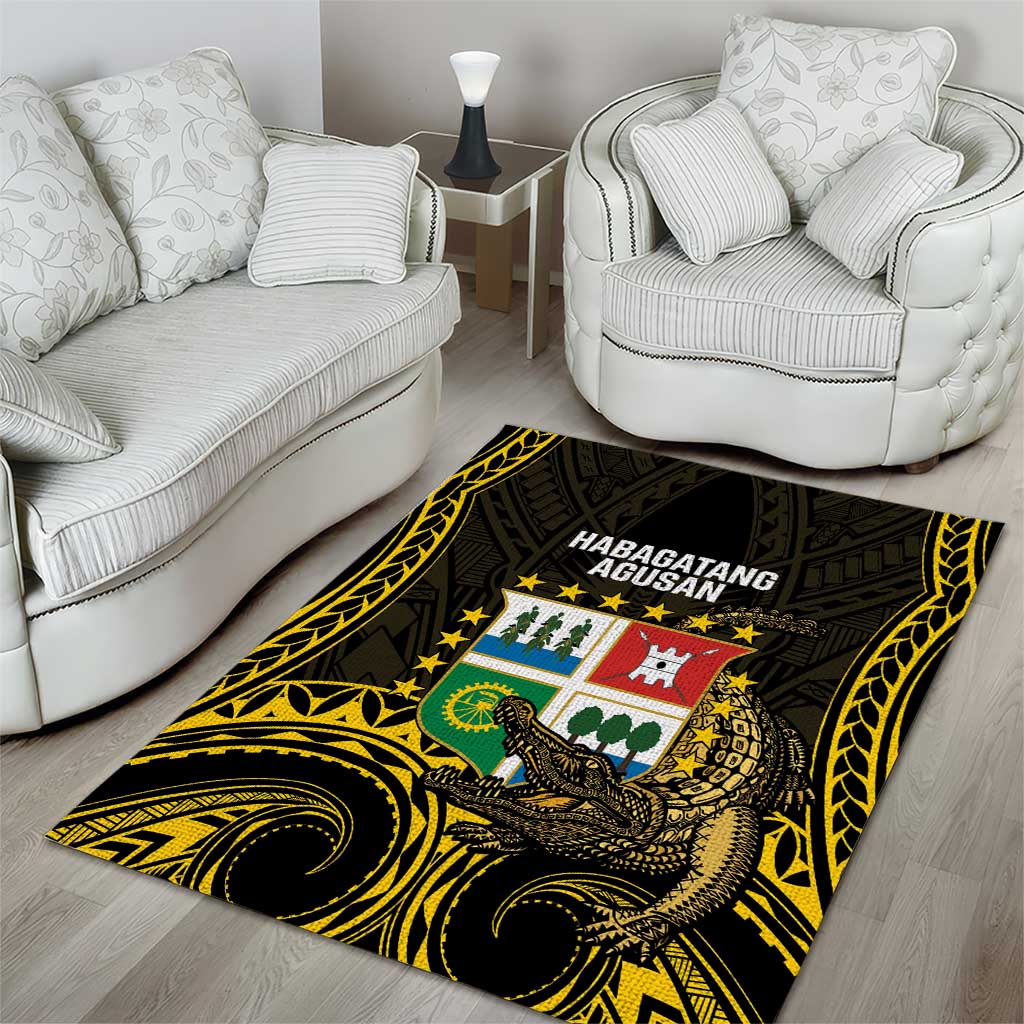 Agusan del Sur Philippines Area Rug Habagatang Agusan Lolong