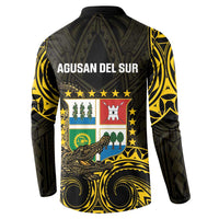 Agusan del Sur Philippines Button Sweatshirt Habagatang Agusan Lolong