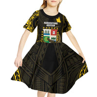 Agusan del Sur Philippines Kid Short Sleeve Dress Habagatang Agusan Lolong