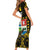 Agusan del Sur Philippines Short Sleeve Bodycon Dress Habagatang Agusan Lolong
