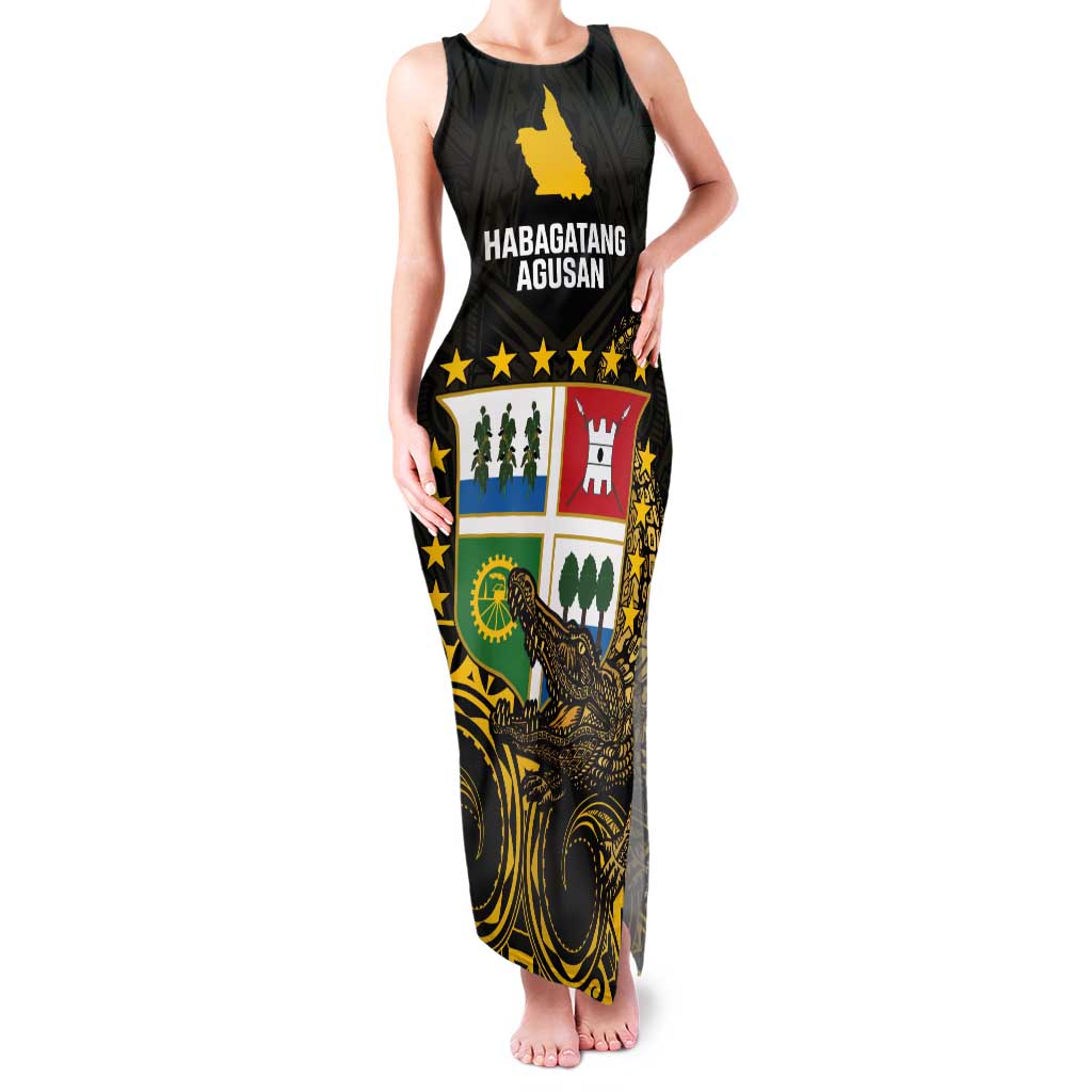 Agusan del Sur Philippines Tank Maxi Dress Habagatang Agusan Lolong