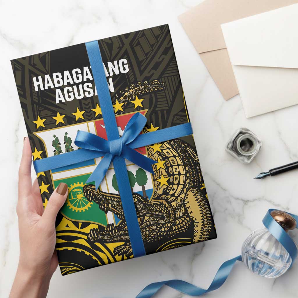 Agusan del Sur Philippines Wrapping Paper Habagatang Agusan Lolong - Polynesian Pride