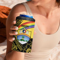 Quezon Province 4 in 1 Can Cooler Tumbler Cocolandia Philippines Turtle LT14 - Polynesian Pride