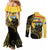 Quezon Province Couples Matching Mermaid Dress and Long Sleeve Button Shirt Cocolandia Philippines Turtle