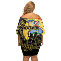 Quezon Province Family Matching Off Shoulder Short Dress and Hawaiian Shirt Cocolandia Philippines Turtle
