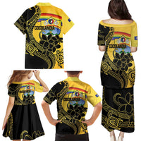 Quezon Province Family Matching Puletasi and Hawaiian Shirt Cocolandia Philippines Turtle