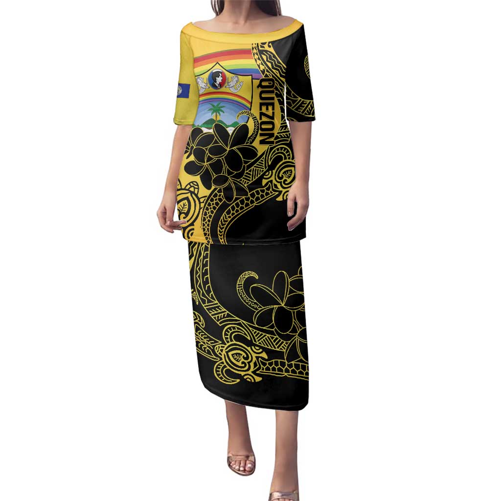 Quezon Province Family Matching Puletasi and Hawaiian Shirt Cocolandia Philippines Turtle