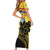 Quezon Province Family Matching Short Sleeve Bodycon Dress and Hawaiian Shirt Cocolandia Philippines Turtle
